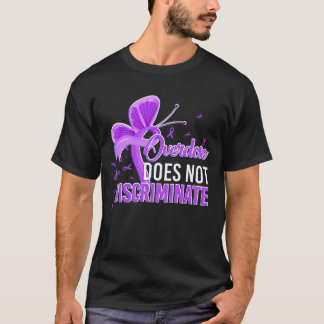 T-shirt La Surdose Ne Discrimine Pas La Sensibilisation Au