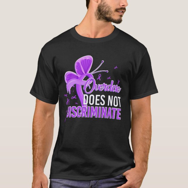 T-shirt La Surdose Ne Discrimine Pas La Sensibilisation Au (Devant)