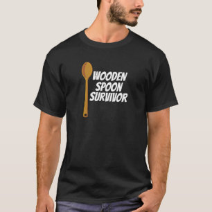 T-shirt La survivante de la cuillère en bois : une nostal