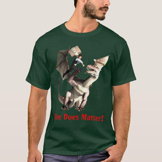 T-shirt La Taille Est Importante ! (Devant)