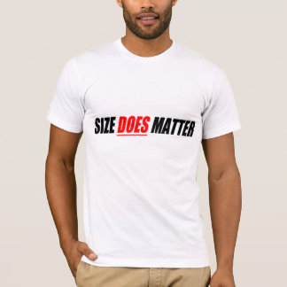 T-shirt La taille importe