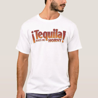 T-shirt La tequila me rend corné
