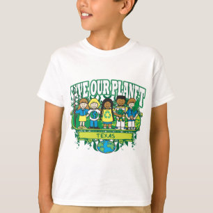 T-shirt La terre badine le Texas