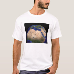 T-shirt La terre de marbre bleue 3 de prochaine générati