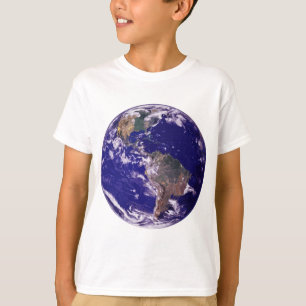 T-shirt La terre de planète