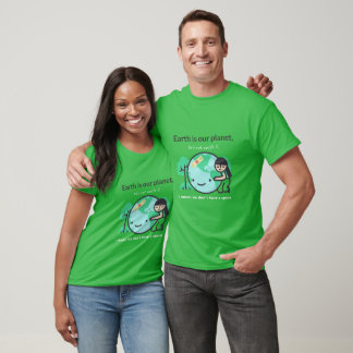 T-shirt La Terre est notre planète