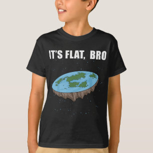 T-shirt La Terre est plat cadeaux C'est plat Bro Ice Wall 