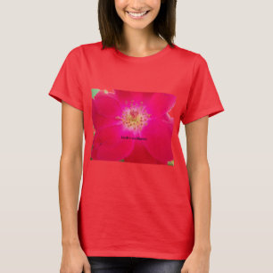 T-shirt La Terre est une illusion