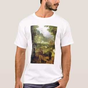 T-shirt La terre, ou le paradis terrestre, détail de