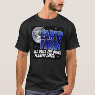 T-shirt La terre première de foret
