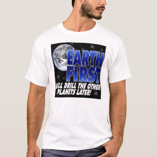 T-shirt La terre première de foret