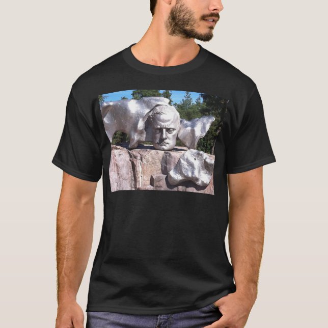 T-shirt La tête de Sibelius (Devant)