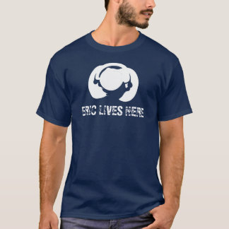 T-shirt la tétine, ÉRIC VIT ICI