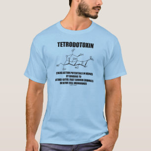 T-shirt La tetrodotoxine bloque des potentiels d'action