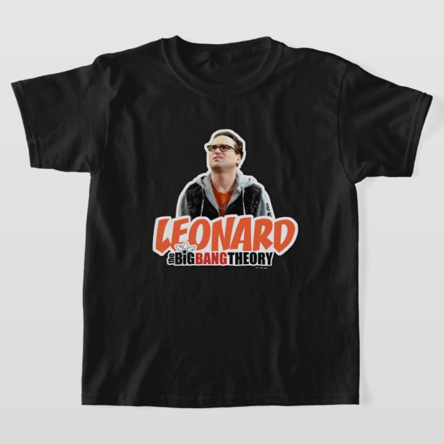 T-shirt La théorie du Big Bang | Leonard (Poser)