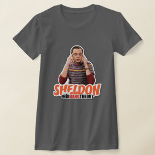 T-shirt La théorie du Big Bang Sheldon