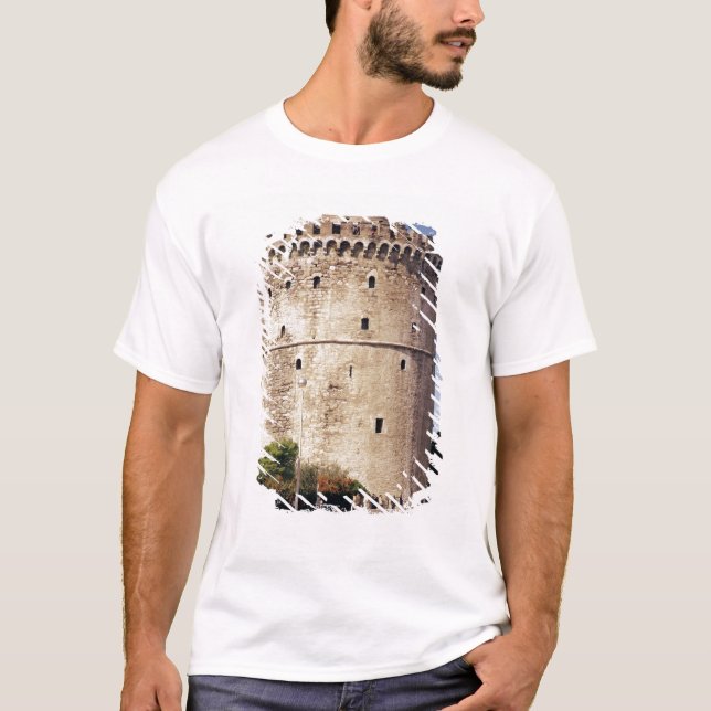 T-shirt La tour blanche, construite pendant (Devant)