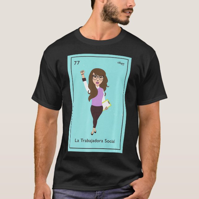 T-shirt La Trabajadora Social (Devant)