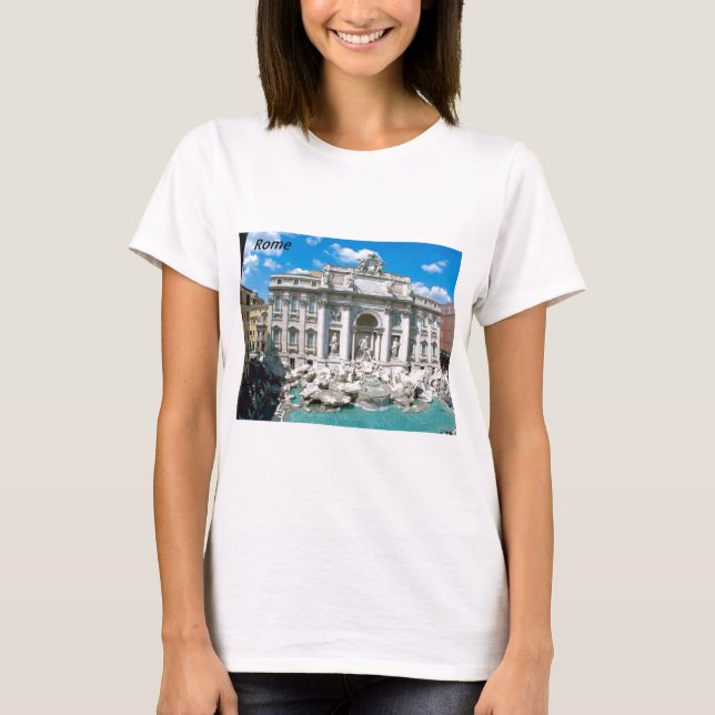 T-shirt La TREVI-Fontaine-Rome-Italie [kan.k] .JPG (Devant)