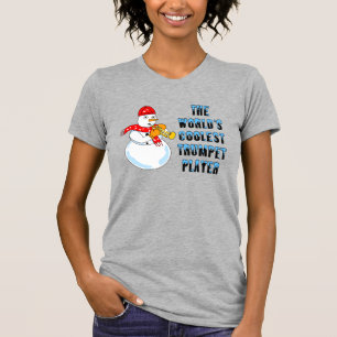 T-shirt La trompette la plus froide du monde