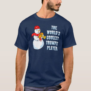 T-shirt La trompette la plus froide du monde