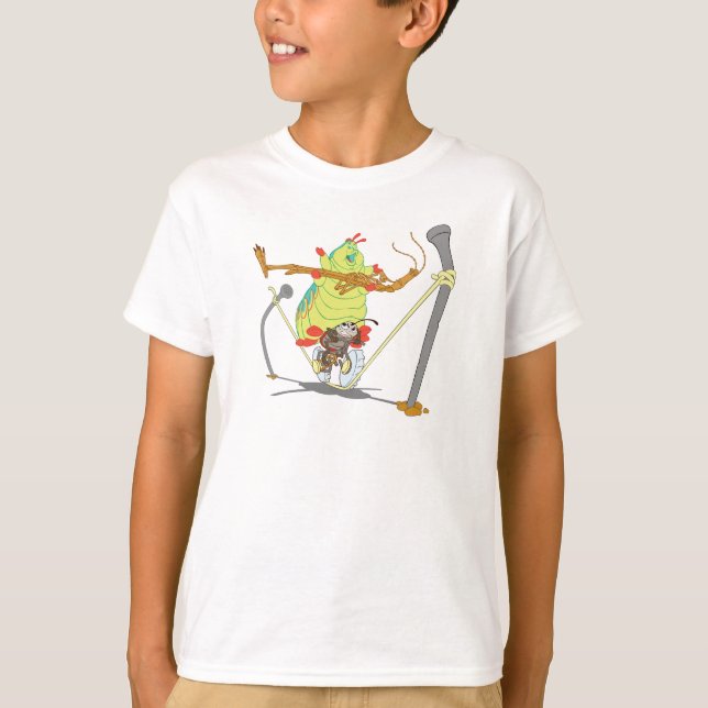 T-shirt La troupe de cirque de Bug's Life Francais Slim He (Devant)