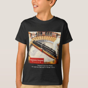 T-shirt La turbine à vapeur de chemin de fer de la
