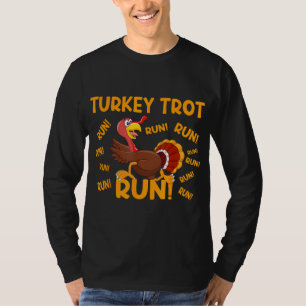 T-shirt LA TURQUIE COURT ! Drôle Thanksgiving Turkey Trot