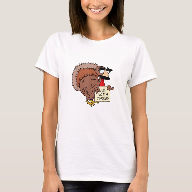 T-shirt La Turquie effrayée déguiser la plaisanterie Humou (Devant)