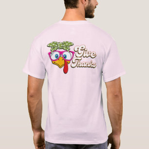 T-shirt La Turquie mignonne Merci Bon thanksgiving Holiday