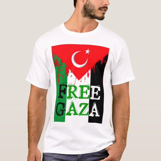 T-shirt La Turquie/Palestine (Devant)