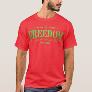 T-shirt La typographie de la liberté