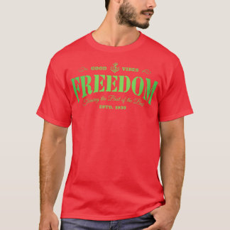 T-shirt La typographie de la liberté