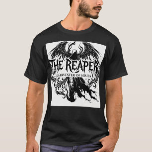 T-shirt La typographie gothique et l'art de l'ange sombre