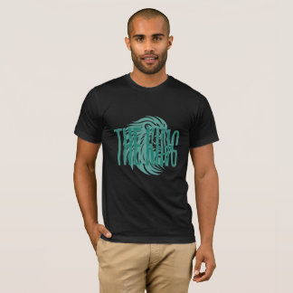 T-shirt La typographie graphique du roi lion 