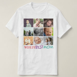 T-shirt La typographie personnalisée et le monde de la pho
