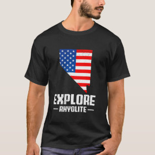 T-shirt La vallée de la mort EXPLORE RHYOLITE États-Unis V