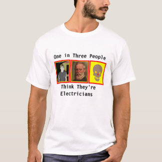 T-shirt La vengeance de l'électricien