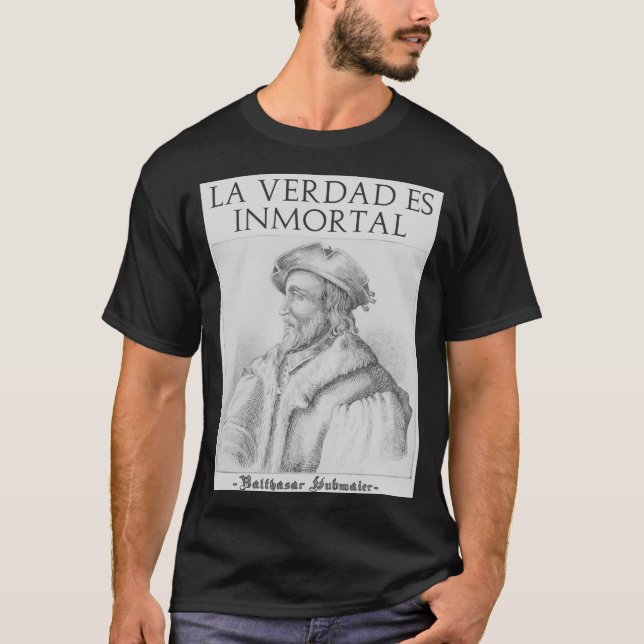 T-shirt La Verdad Es Inmortal (Devant)
