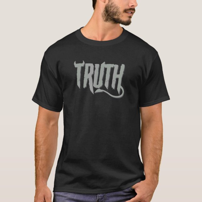 T-shirt La vérité compte (Devant)