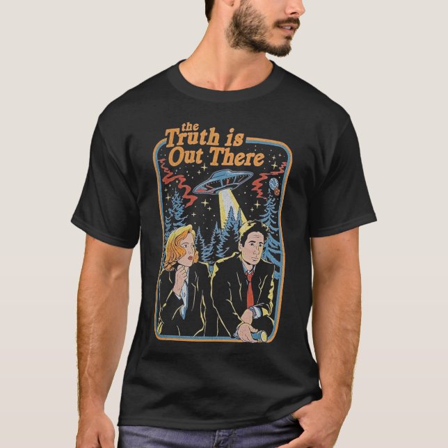 T-shirt La vérité est là - X Files drôle Classic T-S (Devant)