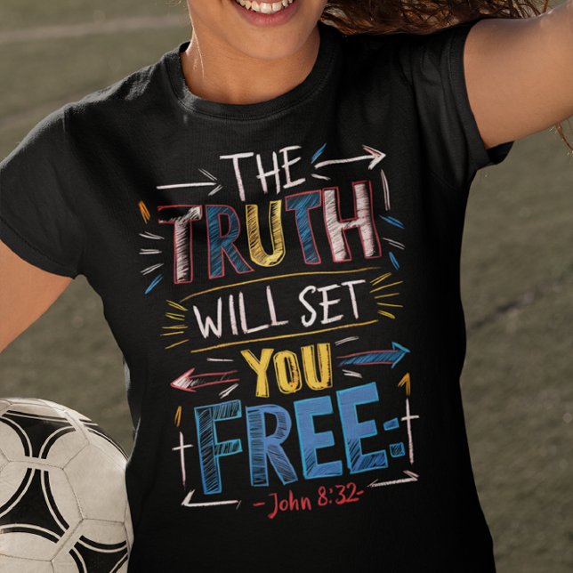 T-shirt La vérité libératrice (Créateur téléchargé)