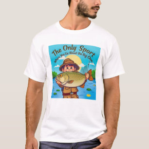 T-shirt La Vérité sur la Pêche