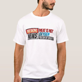 T-shirt La viande drôle de végétaliens de cadeau