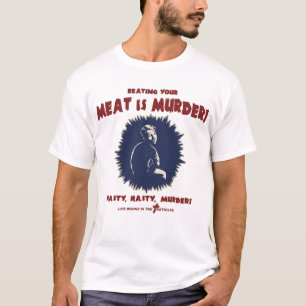 T-shirt … la viande est meurtre
