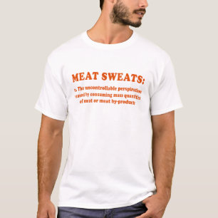 T-shirt La viande sue l'orange Redux