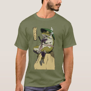 T-shirt La victoire à l'aube du Samouraï Grenouille