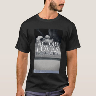 T-shirt La victoire aime la préparation