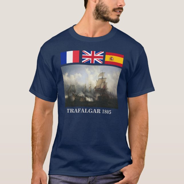 T-shirt La victoire du Nelson chez Trafalgar (Devant)