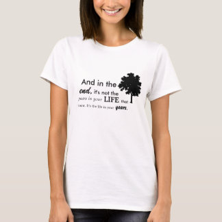 T-shirt La vie